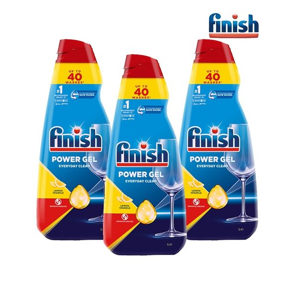 레몬젤 식기세척기 전용세제 용기 1000ml x3개