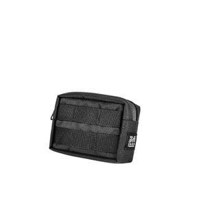 우탄크래프트 파우치 Armor 02 Zipper Pouch S, Canvas, Black