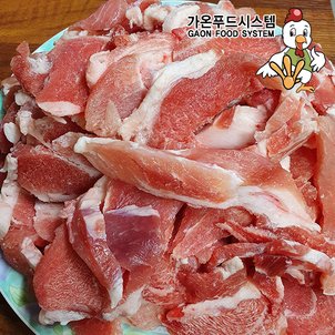  국내산,냉동,돈정육 , 볶음용 오돌뼈  1kg/2kg , 찜용 오돌뼈 1kg