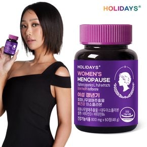 여성 갱년기 회화나무열매추출물 뼈건강 이소플라본 60정 1병