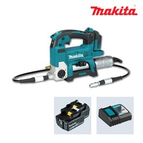 18V 충전 무선그리스건 DGP180RGE 6.0Ah 배터리2팩 충전그리스건 기계유지보수 구리스주
