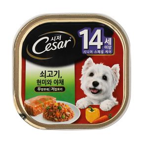 케어 푸드 영양식 14세이상 쇠고기 야채 캔 100g