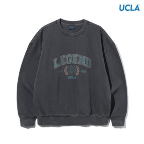 UCLA 피그먼트 스몰 로고 오버핏 맨투맨 UA9LT02 _P370265981