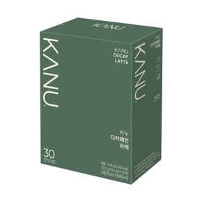 동서 카누 디카페인라떼 30T