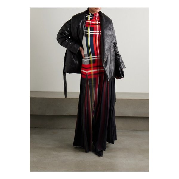 누어 해무어 코라 벨트 패딩 가죽 코트 블랙 1647597342887947