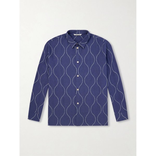 어 카인드 오브 가이즈 피노 자수 코튼 셔츠 46376663162995912