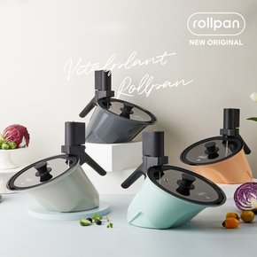 주방 필수품!  바이탈플랜트 롤팬 NEW 오리지널 자동회전냄비 4종 택1