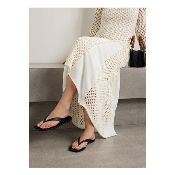 에머리 킨토 가죽 플립플랍 블랙 46376663162857847