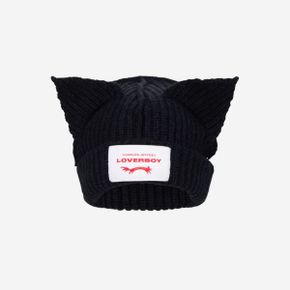 찰스 제프리 러버보이 청키 이어 비니 블랙 Charles Jeffrey Loverboy Chunky Ears Beanie Black