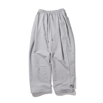 매스노운 UNMEASURED LOGO TWO TUCK SWEAT PANTS MFITP001-GY