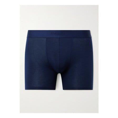 ZIMMERLI 짐멀리 퓨어니스 스트레치 마이크로 모달 복서 브리프 블루 46376663162965002