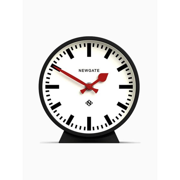 뉴게이트 M 레일웨이 탁상 시계 - Newgte M Mantel Railway (블랙)