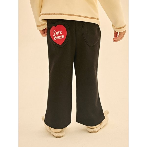 하트포켓 부츠컷 밍크기모팬츠