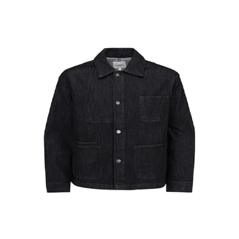 리버스지오지아 25S/S Premium 아웃포켓 블랙 데님 초어 자켓 [ADF2DJ1902]
