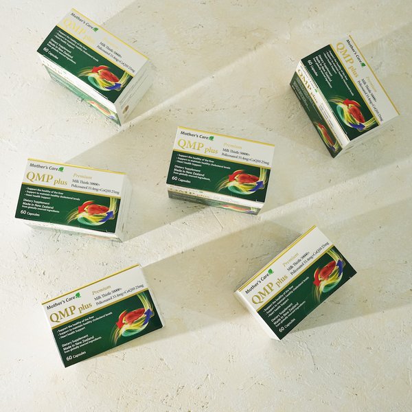 마더스케어 QMP 플러스 밀크씨슬 50000 폴리코사놀 33.4mg 코큐텐 25mg 60캡슐 6개