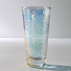 홀로그램 미니멀 패턴 심플유리잔 440ml
