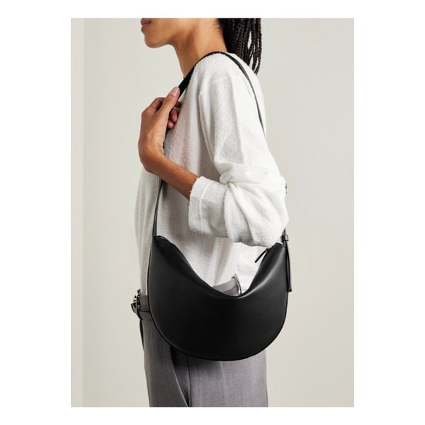 주베트 가죽 숄더 백 블랙 46376663162885376