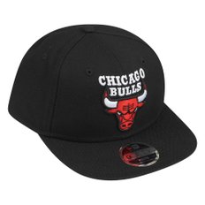 뉴에라 9Fifty 스냅백 키즈 캡 - NBA 시카고 불스 블랙 - 유스