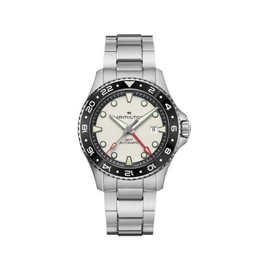 해밀턴 [공식] 해밀턴 카키 네이비 스쿠바 43mm GMT H82555150