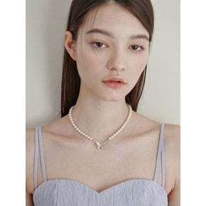 Butterfly Pearl Choker