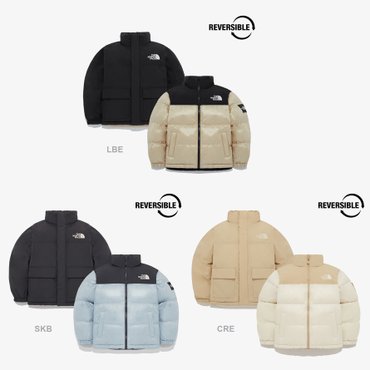 노스페이스키즈 NJ3NQ53 키즈 RVS 눕시 온볼 자켓 KS RVS NUPTSE ON BALL JACKET