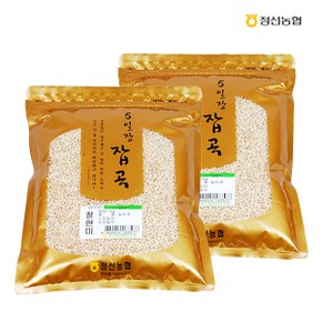 오일장잡곡 현미찹쌀 1kgx2봉(2kg)