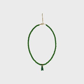 BEAR NECKLACE_GREEN