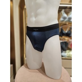 [남성브리프] 딥그린 퓨징 모달 삼각팬티 아웃밴드 브리프(TFMBF712DGR)