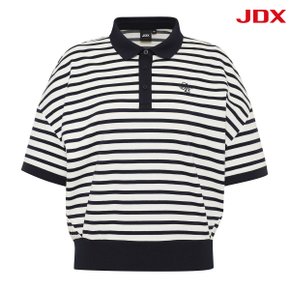 [JDX] 여성 루즈핏 스트라이프 요꼬에리(X2TSU6572NA)