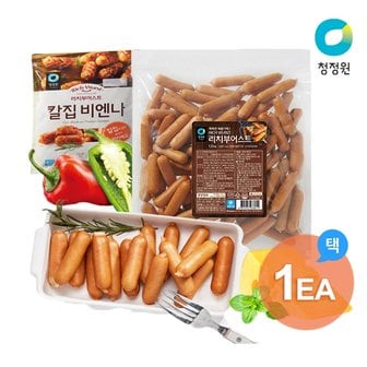 청정원 리치부어스트 1.5kg 4종 택1