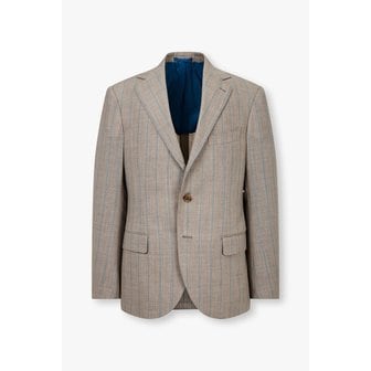 MAN ON THE BOON [LORO PIANA FABRIC] 스트라이프 울 싱글 자켓 4714151004081