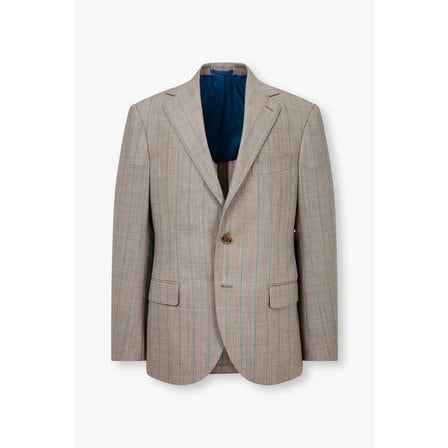 MAN ON THE BOON [LORO PIANA FABRIC] 스트라이프 울 싱글 자켓 4714151004081