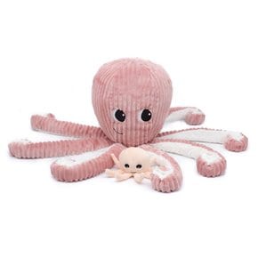 Octopus Mom & Baby Pink