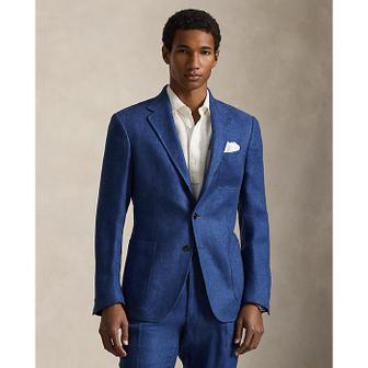 폴로 랄프 로렌 남성 폴로 테일러드핏 서머 트위드 재킷(MNPOSPC27620834400)