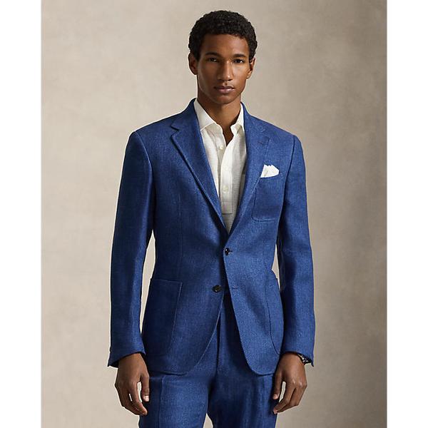 남성 폴로 테일러드핏 서머 트위드 재킷(MNPOSPC27620834400)