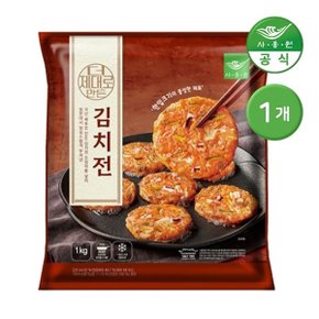 더 제대로 만든 김치전 1kg 1개