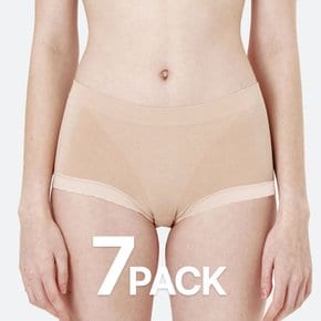 모달 심리스 로즈 힙 팬티 (7PACK)