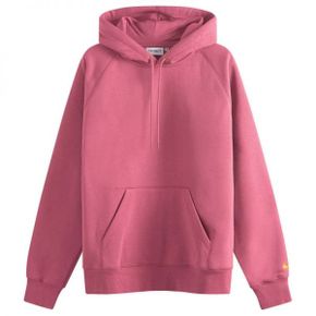 후디드 체이스 크루 스웨트 - Dusty Fuchsia  골드 I033661-2BBXX