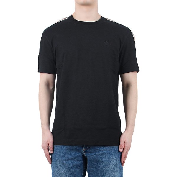 [시흥점] 26SS 체크 트리밍 코튼 반팔티 (8106248)