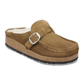 우먼 Birkenstock 버클리 시어링 기모 양털 스웨이드 - 티 1018127