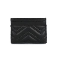 24SS [구찌] 카드지갑 MARMONT CARD CASE / 443127 DTD1T 1000 (BLACK)