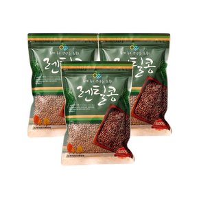 캐나다산 렌틸콩 600g x 3봉
