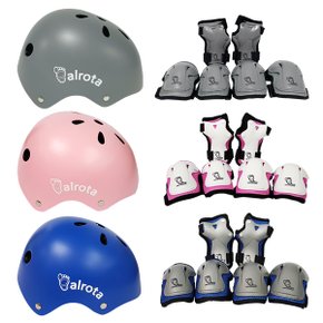 유아동용 헬멧 조절형 + 보호대 세트