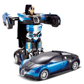 자동변신 로봇 자동차 RC 변신자동차 트렌스포머 무선자동차 부가티 BUGATTI Robot