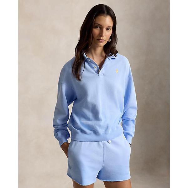 여성 라이트웨이트 플리스 롱 슬리브 폴로(WMPOKNINFB21053400)