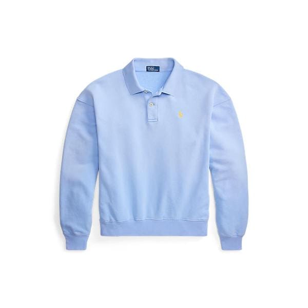 여성 라이트웨이트 플리스 롱 슬리브 폴로(WMPOKNINFB21053400)