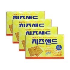 크라운 치즈샌드 240g (16봉입)x4개