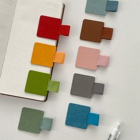 붙이는 다이어리 가죽 펜꽂이 접착식 펜홀더