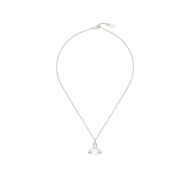 26SS 비비안웨스트우드 주얼리 630203GL 02P102 PLATINUM WHITE CZ DOM