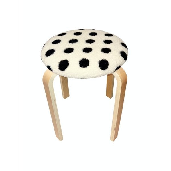 Dumble dot stool (ivory)